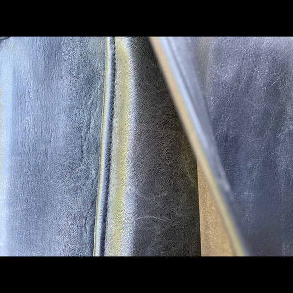 Vintage Coach  Black Briefcase Flap Messenger Bag - Picture 7 of 12